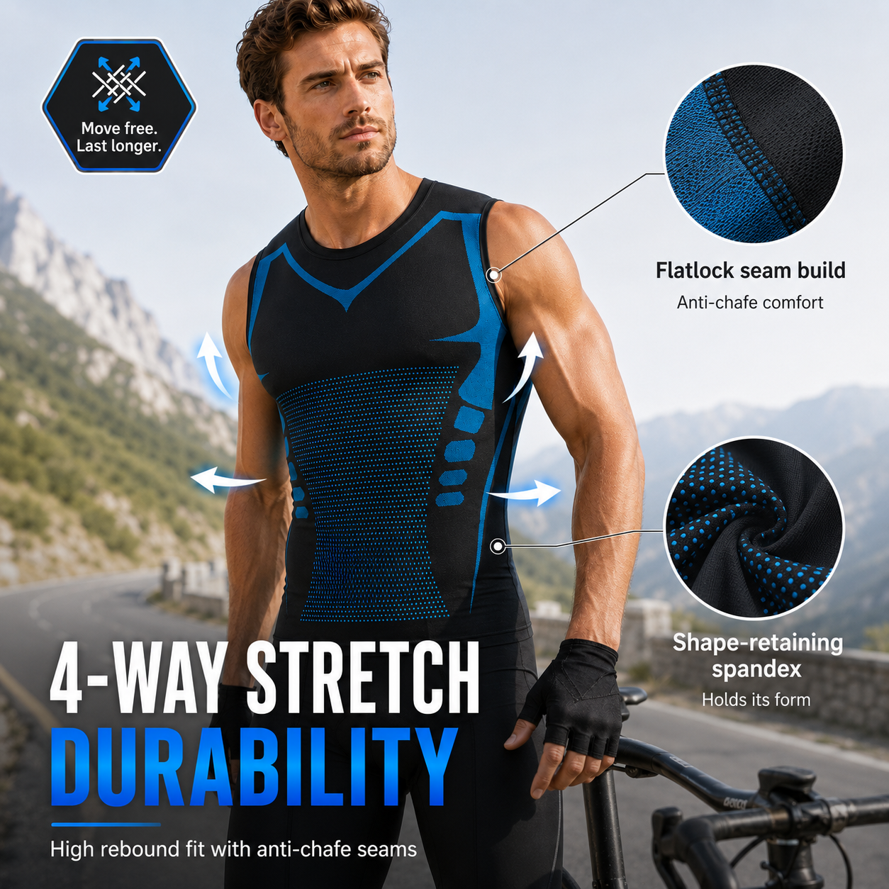 The Sculpted Contour Sleeveless Vest