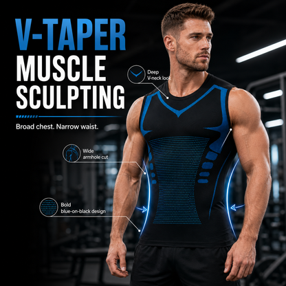 The Sculpted Contour Sleeveless Vest