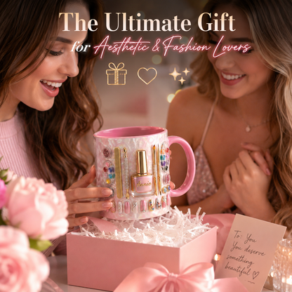 Personalized 3D-Illusion Nail Artist Accent Mug