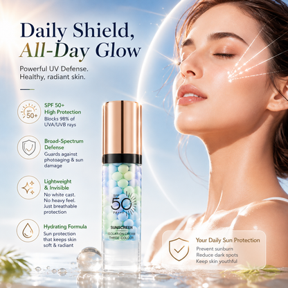 3-in-1 Color Correcting Sunscreen Primer