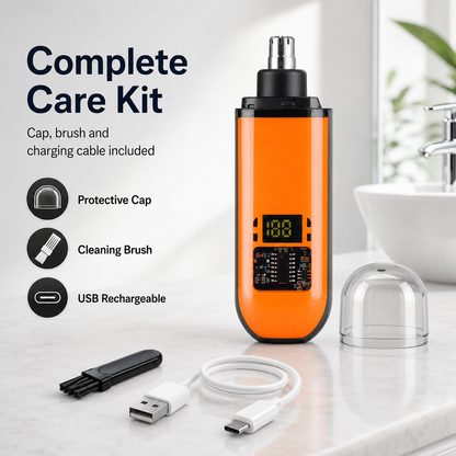 🛠️Professional LED Display Nose Hair Trimmer