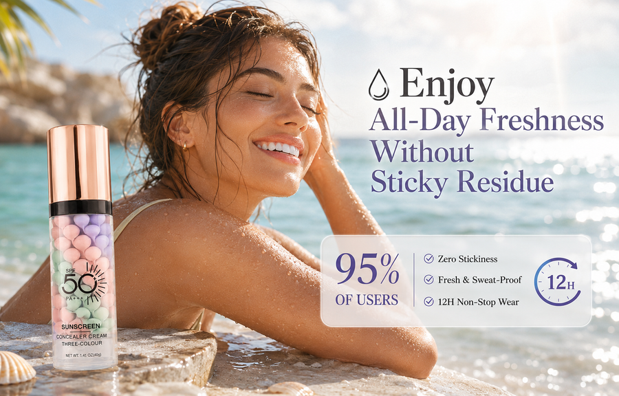 Lightweight SPF 50 protection