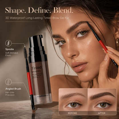 3D Waterproof Long-Lasting Tinted Brow Gel Kit