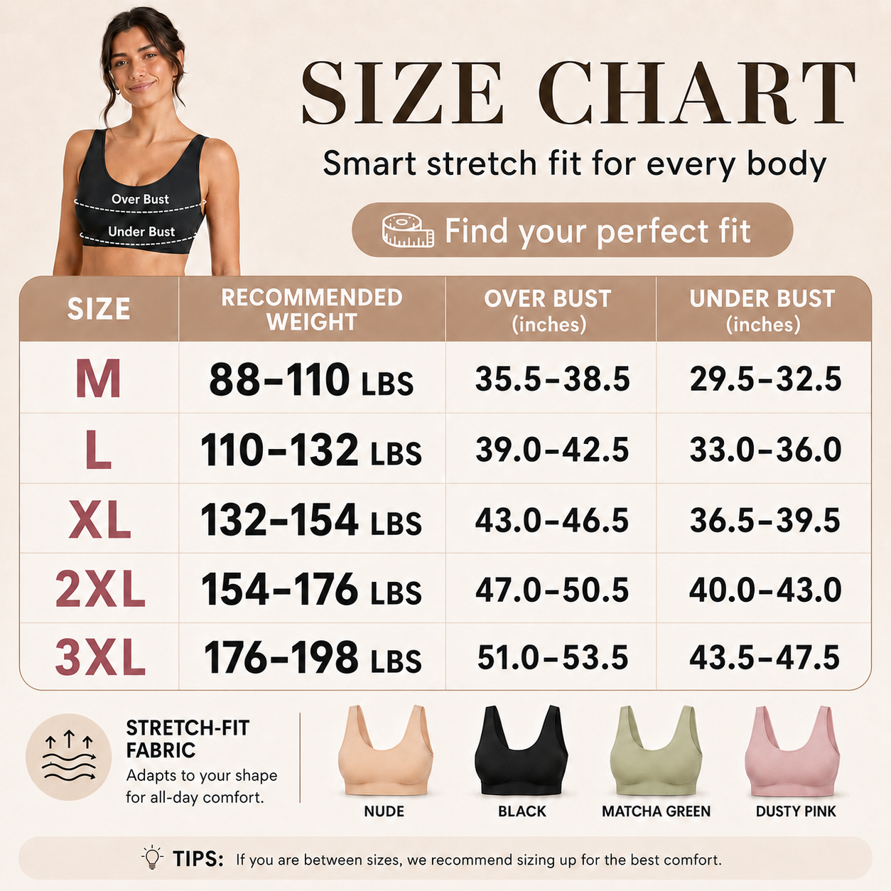 ✨ Invisible Second-Skin Bralette | Seamless, Wireless & Breathable