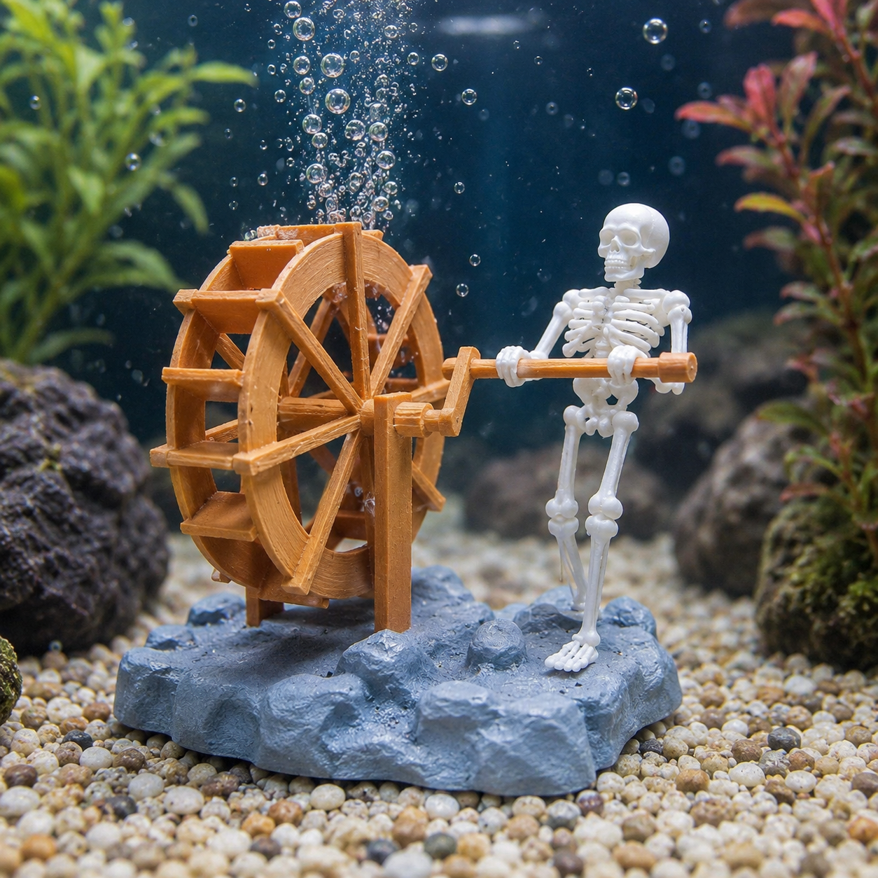 Skeleton Water Wheel