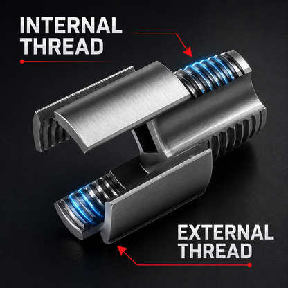 💧2-in-1 Pipe Thread Cutter Kit – 1/2" & 3/4"