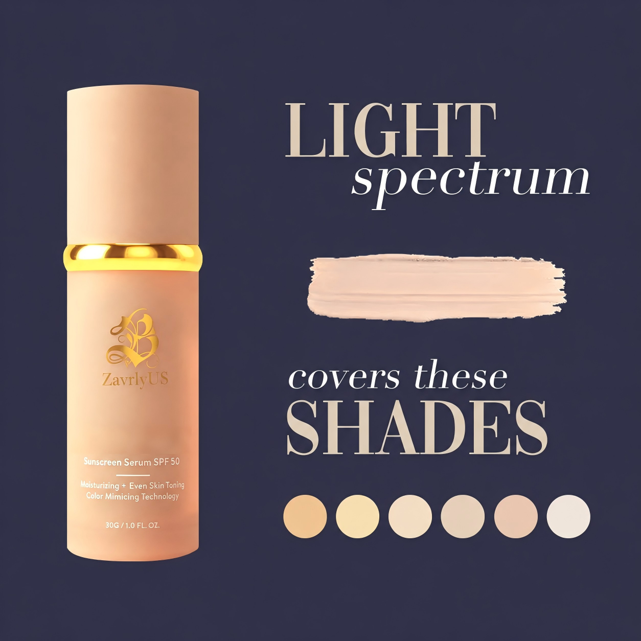✨Light Spectrum Serum Foundation SPF 50