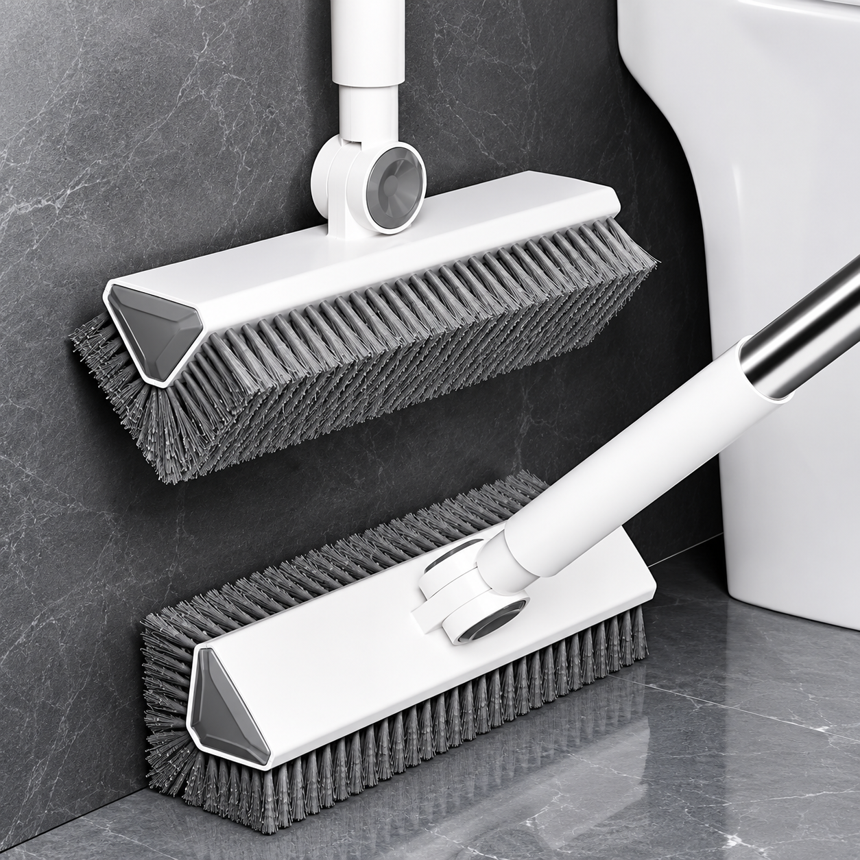 V-Shape Grout Brush - Classic White