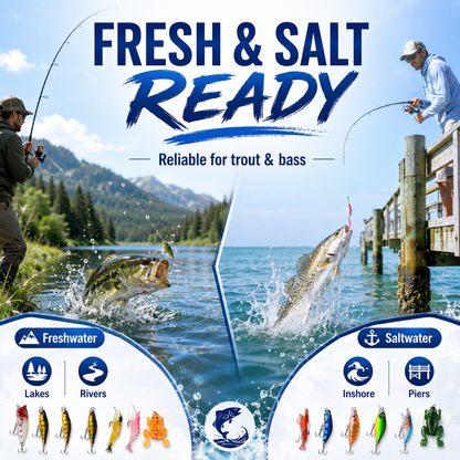 Fishing Lure Advent Calendar – 24-Piece Angler Gift