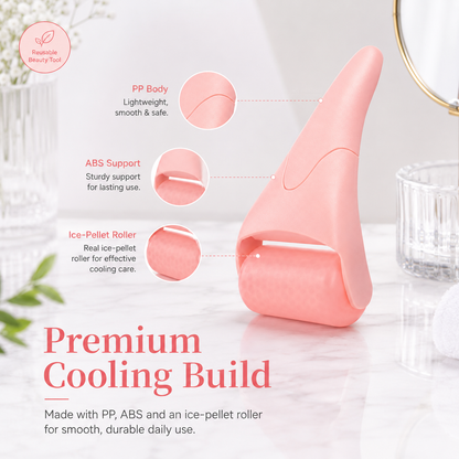 Cooling Face & Eye Ice Roller for Depuffing Massage