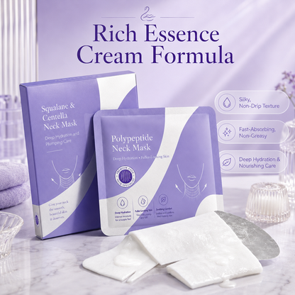 🦢 Silver Foil Swan Neck Sheet Mask