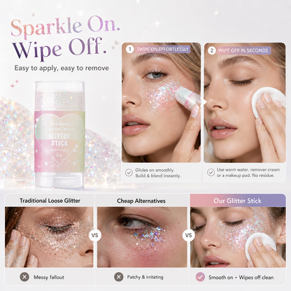 Glitter Stick for Face, Hair & Body | Easy Sparkle