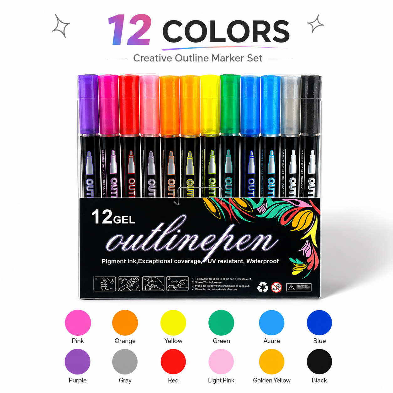 12 Colors — Essential Set