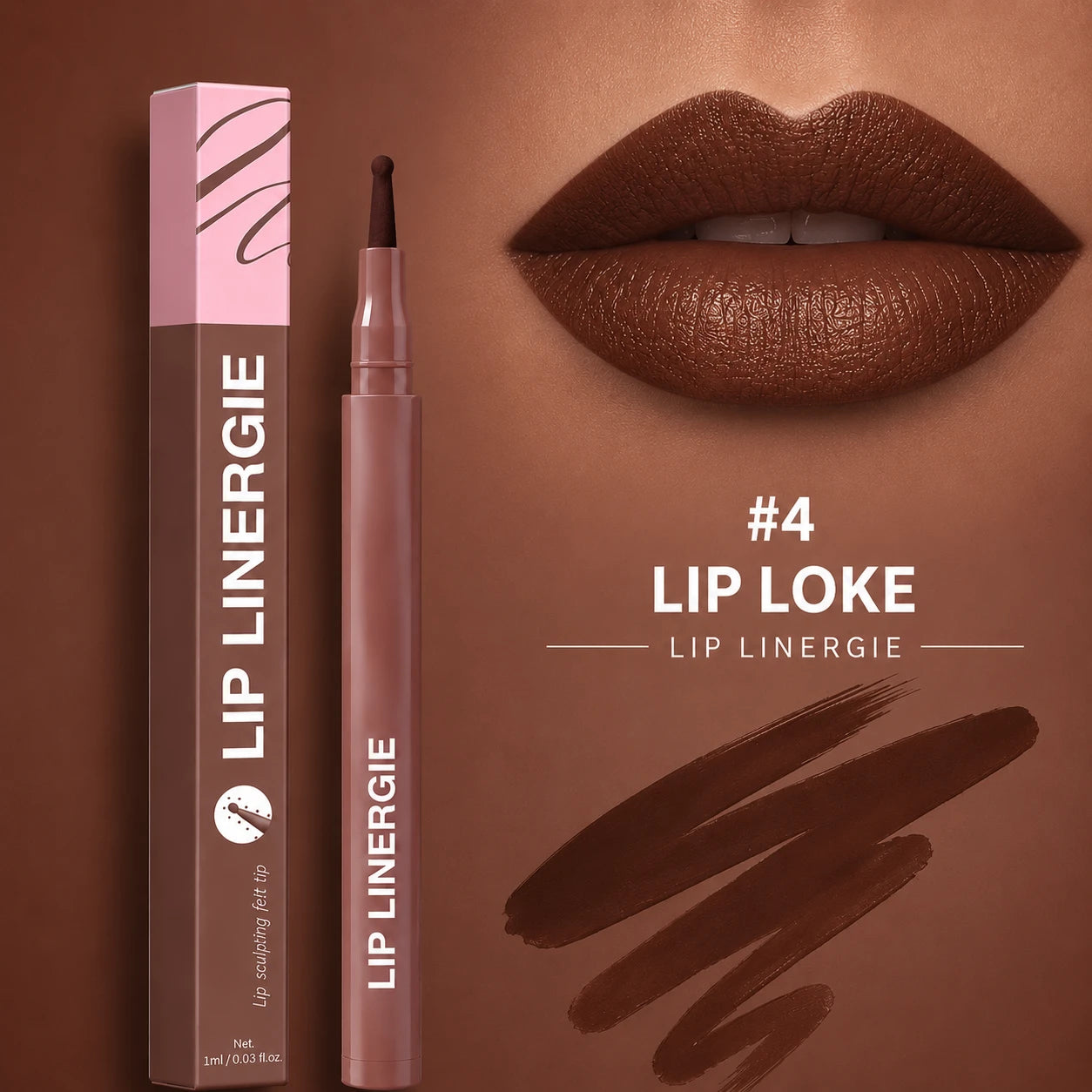 Lip Linergie Waterproof Lip Liner – Precise & Non-Bleeding