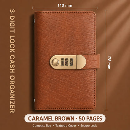 Locking Banknote Collection Booklet | Holds 100 Bills
