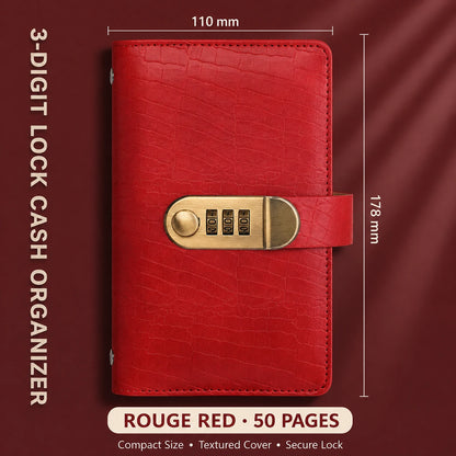 Locking Banknote Collection Booklet | Holds 100 Bills