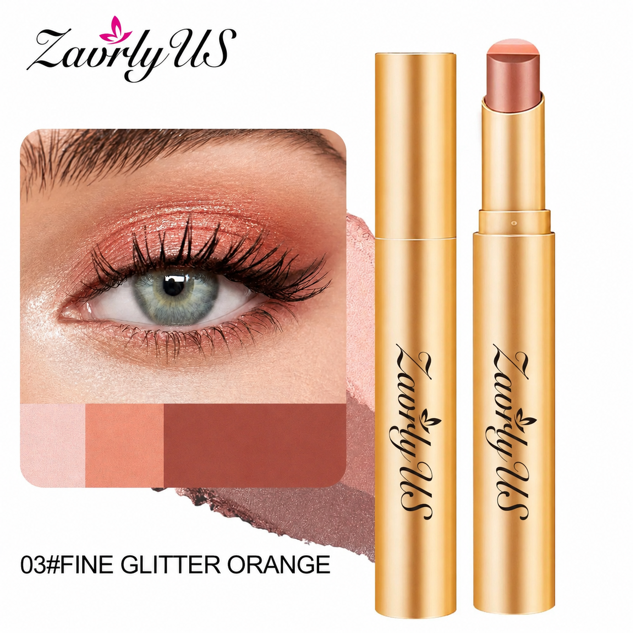 Glitter Orange