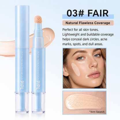 ✨ 2-in-1 Foundation & Concealer Pen – Smooth Buildable Coverage