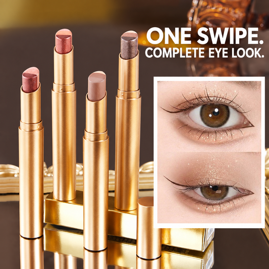 3 Color Eye shadow Stick: Blendable Shades & Creative Eye Looks