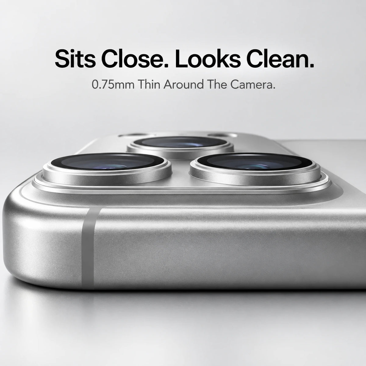 One-Piece Camera Lens Protector for iPhone | Slim & Clear