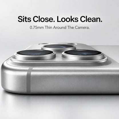 One-Piece Camera Lens Protector for iPhone | Slim & Clear