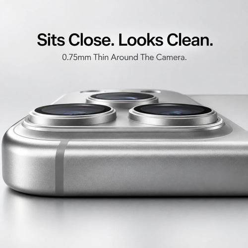 One-Piece Camera Lens Protector for iPhone | Slim & Clear
