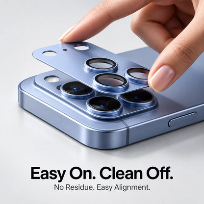 One-Piece Camera Lens Protector for iPhone | Slim & Clear