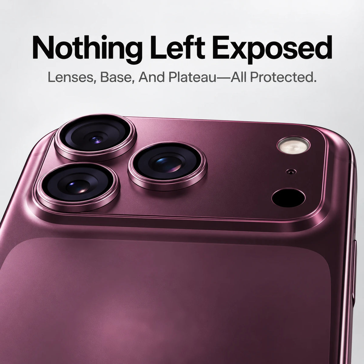 One-Piece Camera Lens Protector for iPhone | Slim & Clear