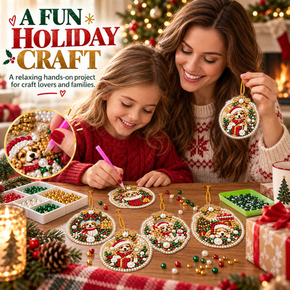 DIY Puppy Christmas Ornament Kit | 6 Festive Designs
