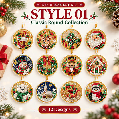 DIY Puppy Christmas Ornament Kit | 6 Festive Designs