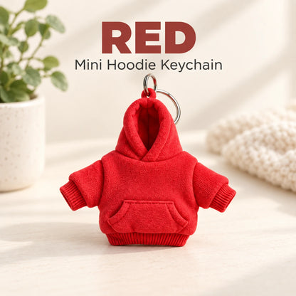 Mini Hoodie Squeeze Keychain | Cute Bag & Key Accessory