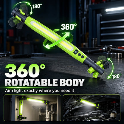 2500LM Rechargeable COB Work Light for Car Repair Jobs