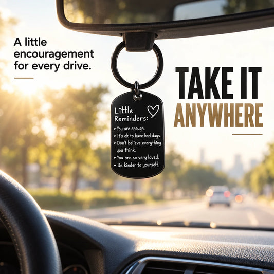 Little Reminders Inspirational Keychain