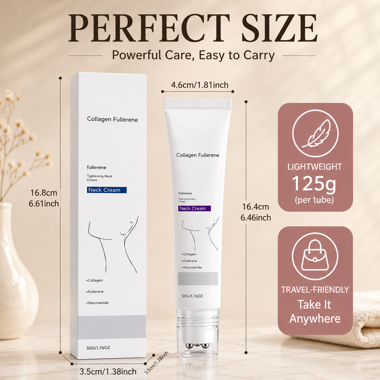 Collagen Fullerene Tightening Neck Cream