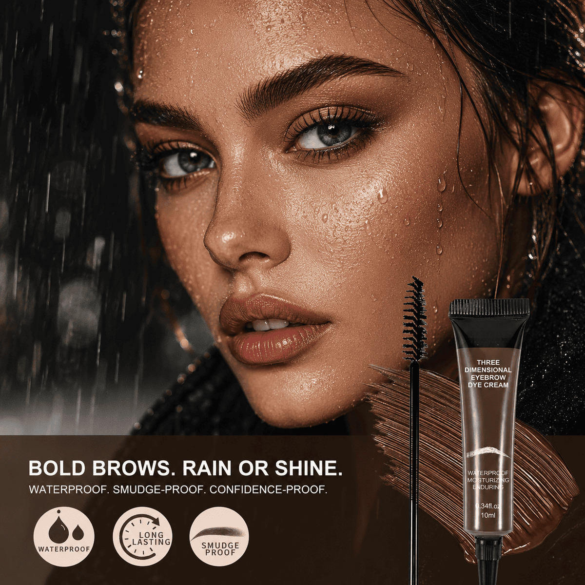 Waterproof Eyebrow Dye Cream ✨ Define Your Brow Look