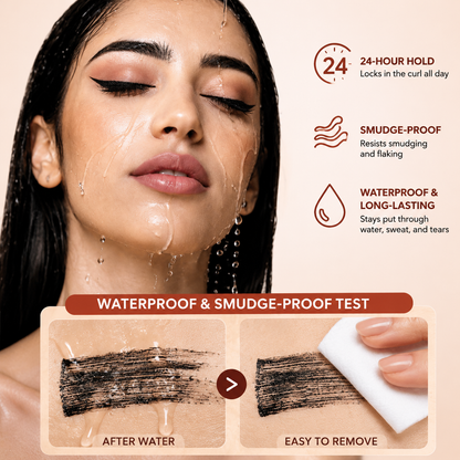 7D Lash Luxe✨ – Colossal Volume & 24H Waterproof Mascara 🌊