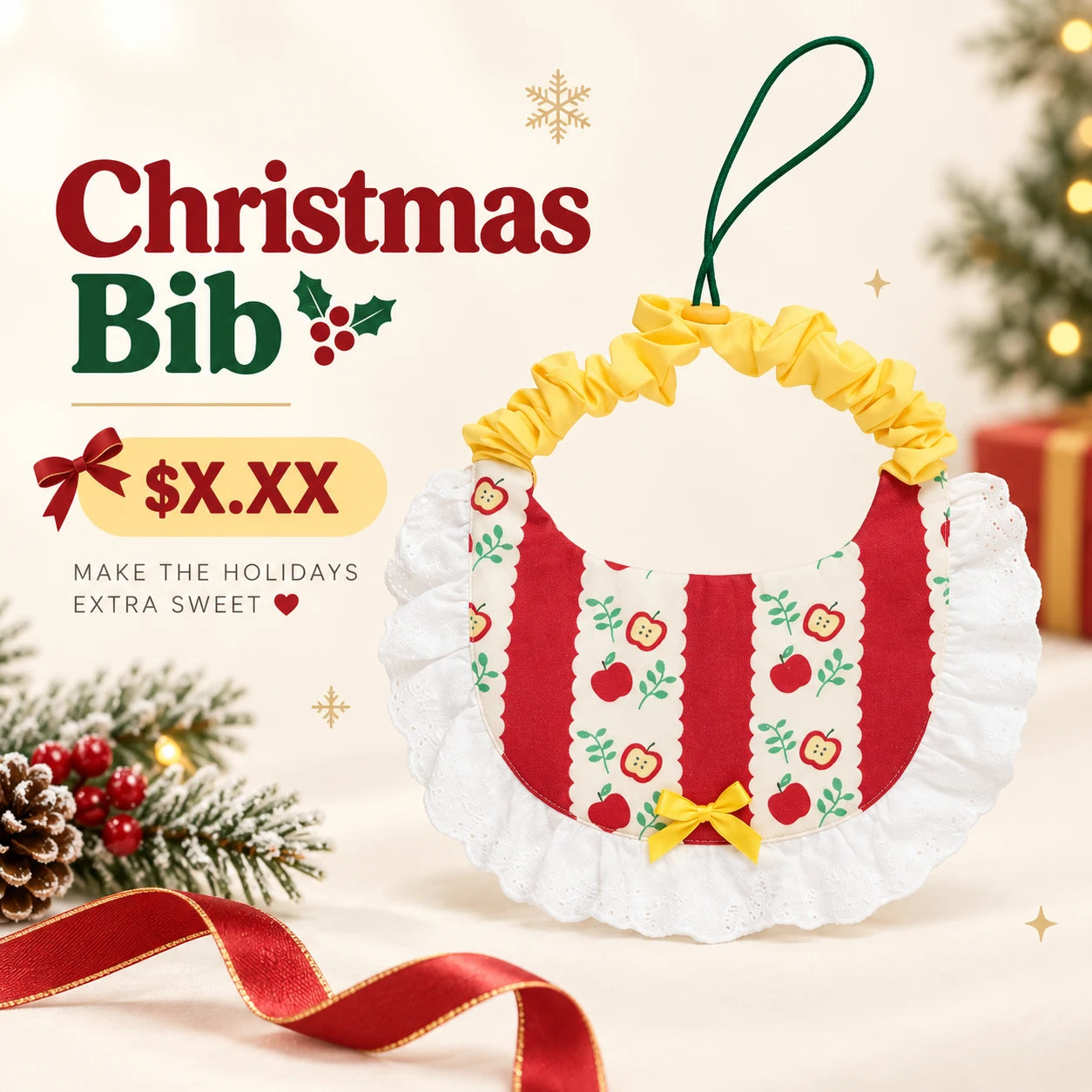 Christmas Bib