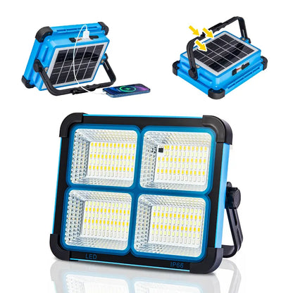 Solar-rechargeable-heavy-duty-led-work-light