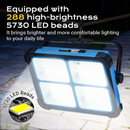 Solar-rechargeable-heavy-duty-led-work-light