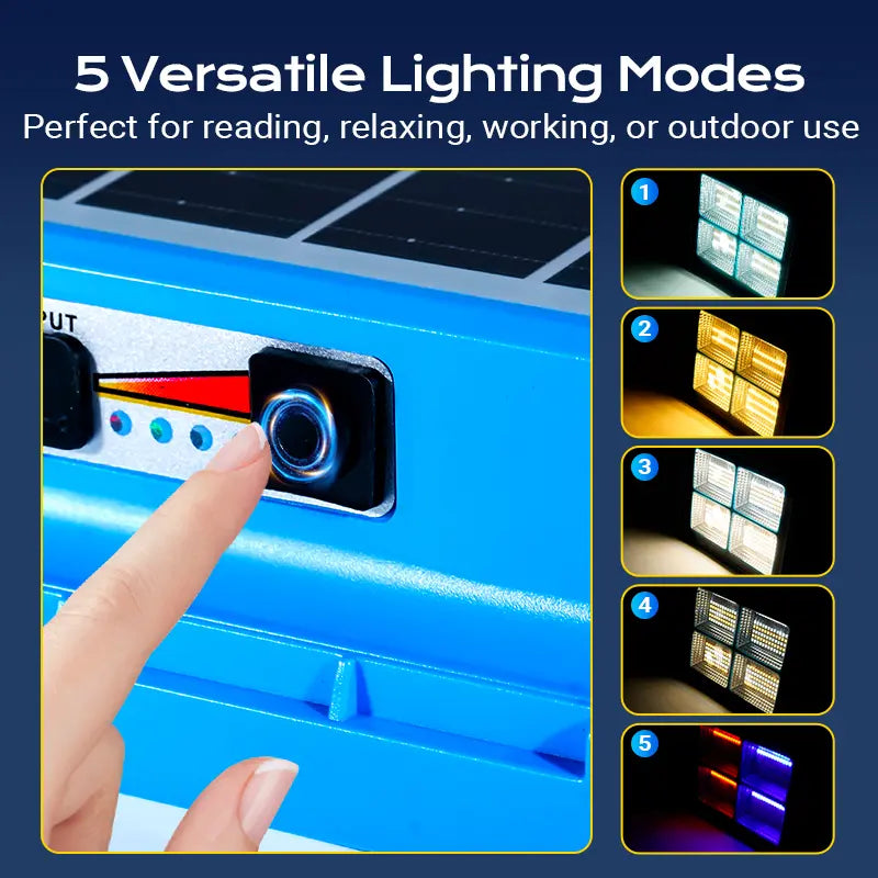 Solar-rechargeable-heavy-duty-led-work-light