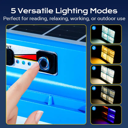 Solar-rechargeable-heavy-duty-led-work-light