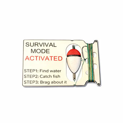 Credit Card-Sized Wallet Fishing Kit