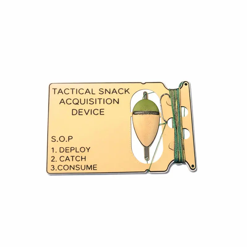 Credit Card-Sized Wallet Fishing Kit