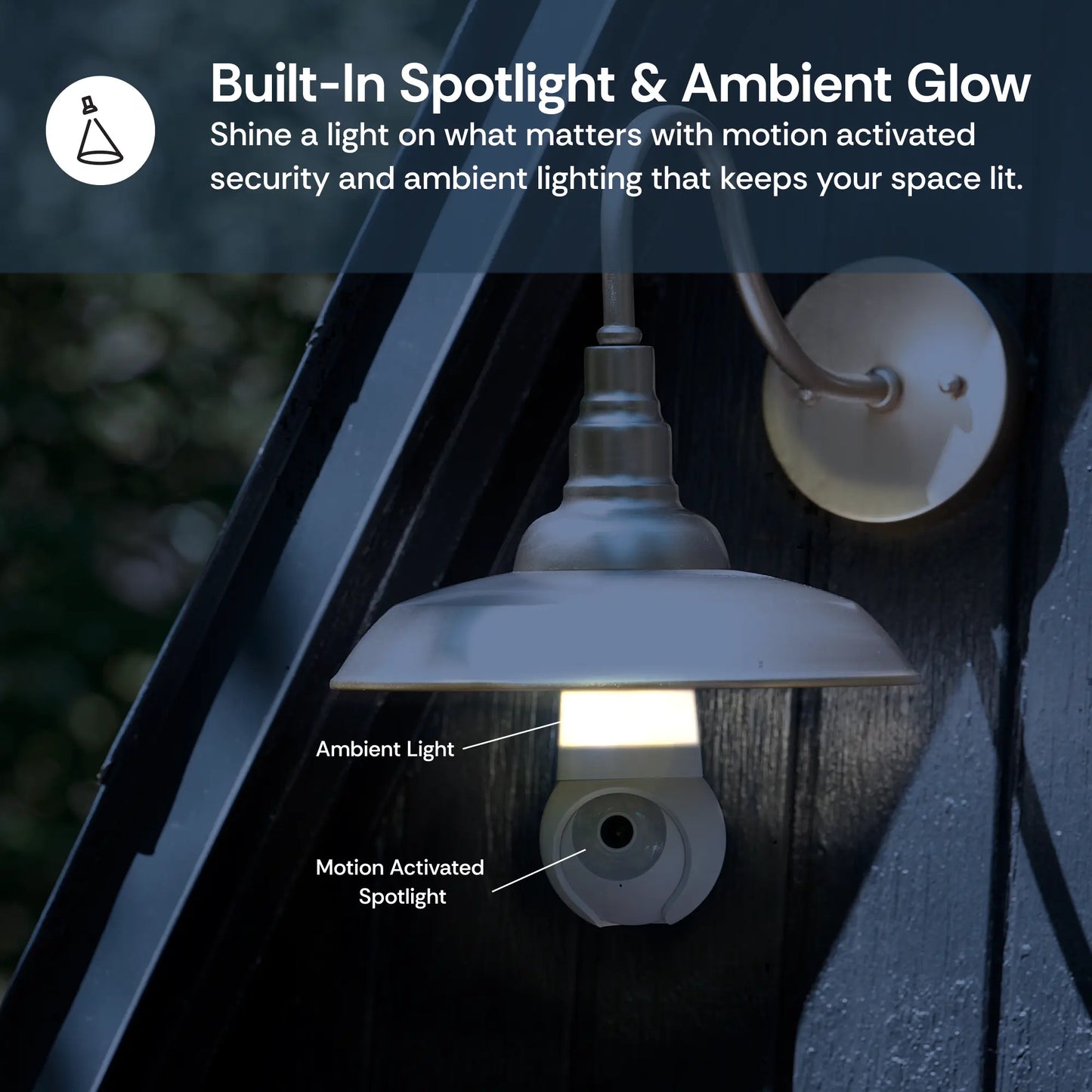 2K Dual-Band WiFi Light Bulb Security Camera