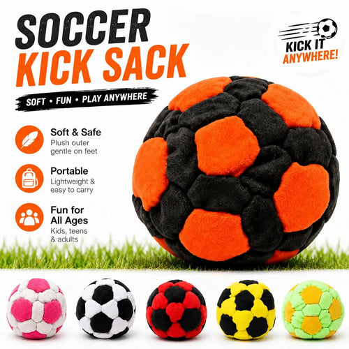 Plush Soccer Footbag Hacky Sacks