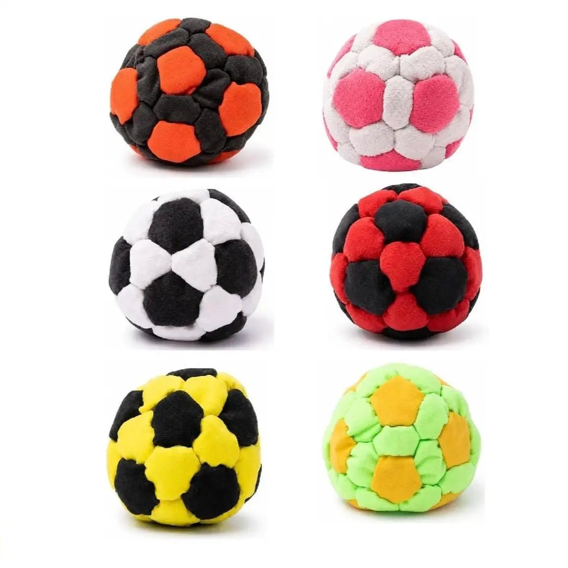 Plush Soccer Footbag Hacky Sacks