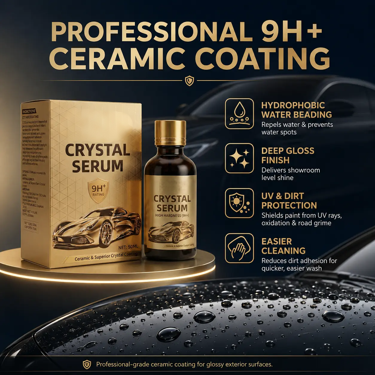 9H Graphene Ceramic Coating for Cars (50ML)
