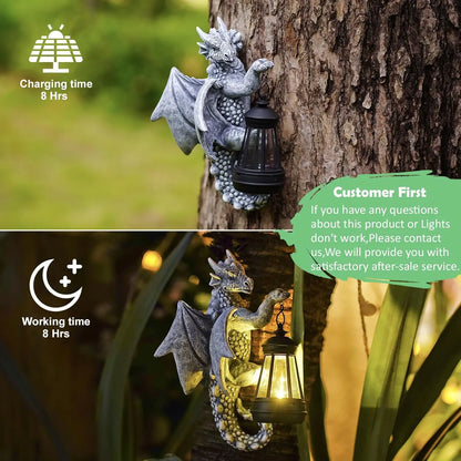 ColoSolar Dragon Tree Hugger Lantern