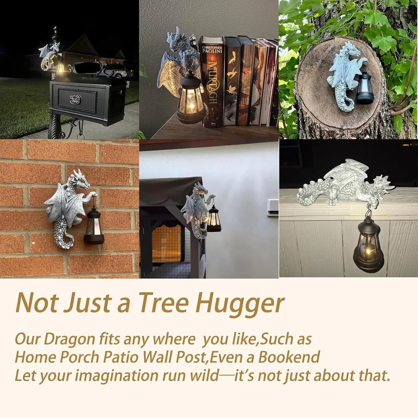 ColoSolar Dragon Tree Hugger Lantern