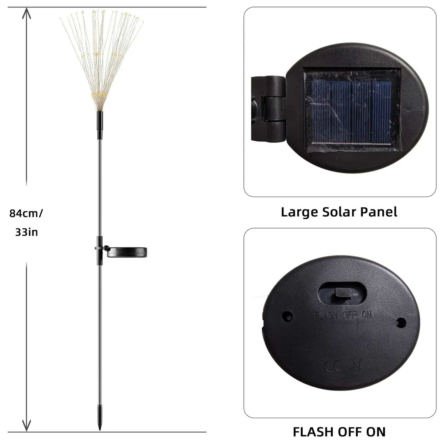 Solar Firework Outdoor Garden Lights